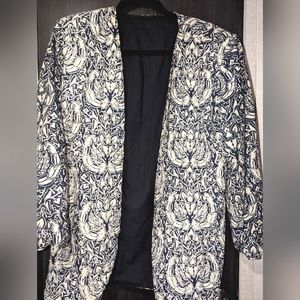 80s beaded blazer with shoulder pads